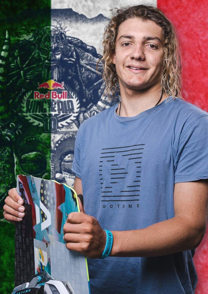 Lorenzo Cesati poses for a portrait during the Red Bull King Of The Air in Cape Town, South Africa on November 23, 2022.